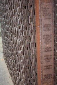 Iron curtain memorial, Budapest