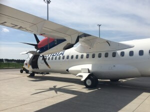Air Serbia turbopro machine