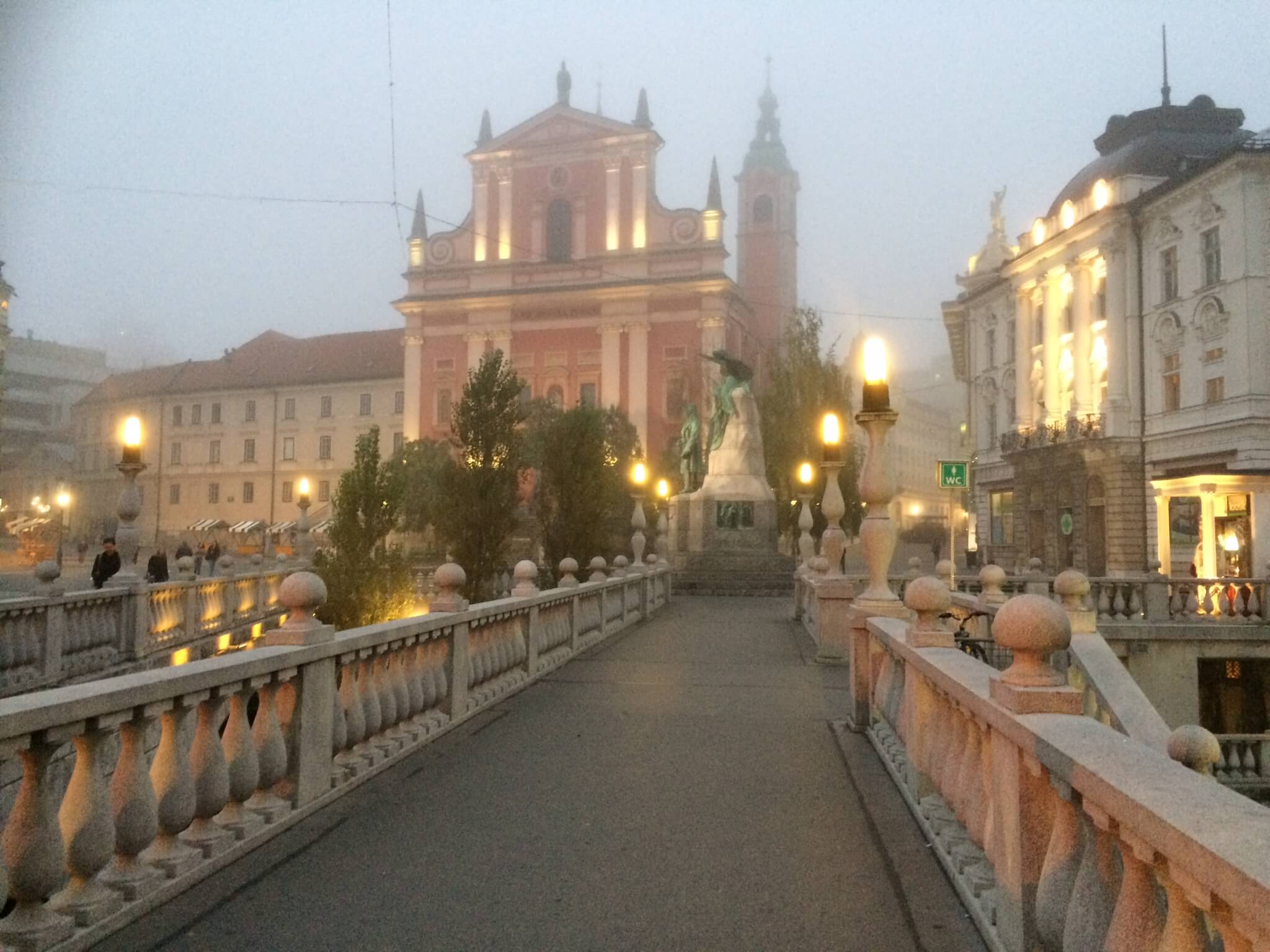 Tromostovje, Ljubljana