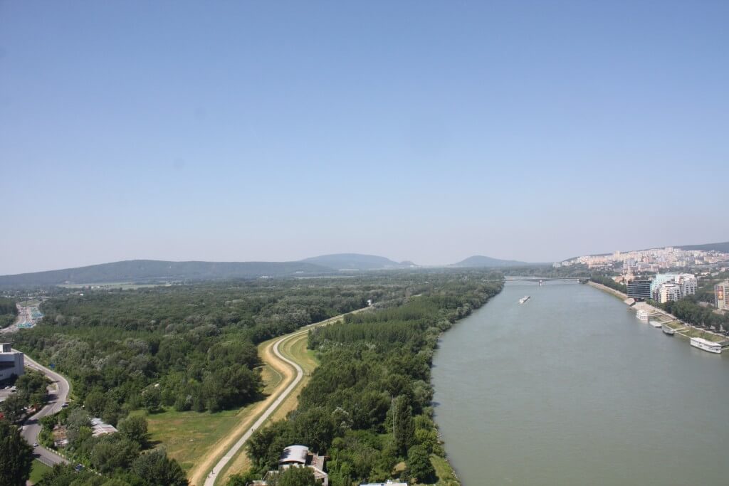 View from the UFO, Bratislava