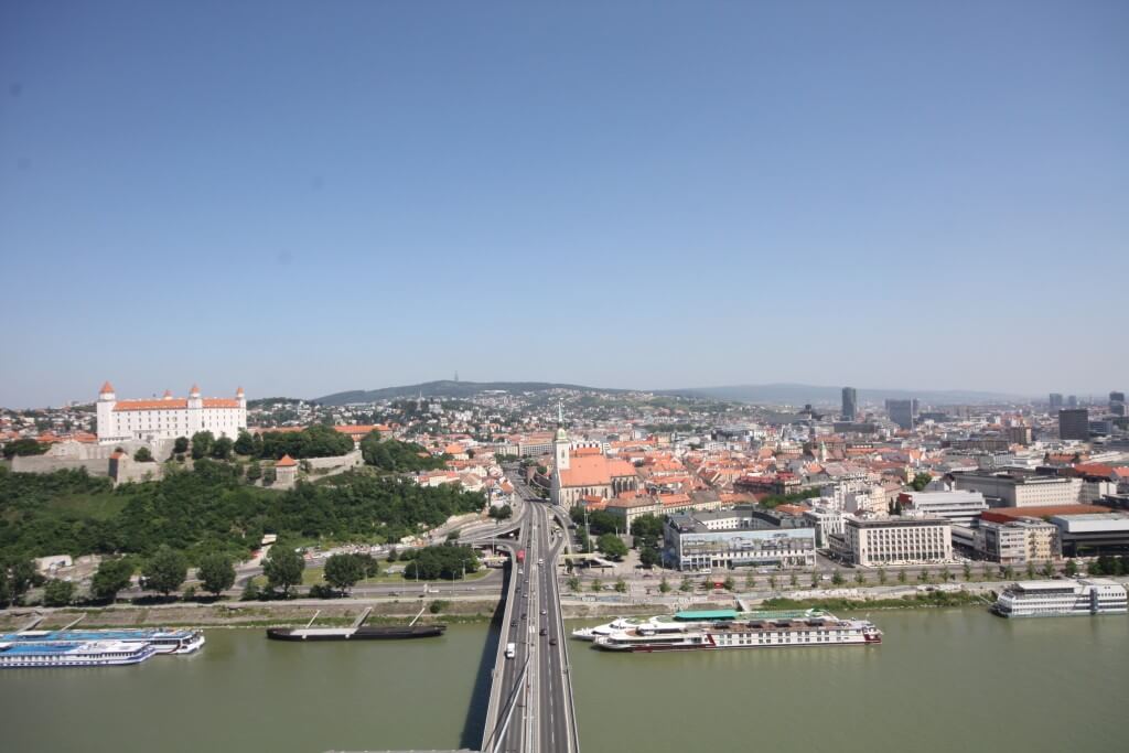 View from the UFO, Bratislava