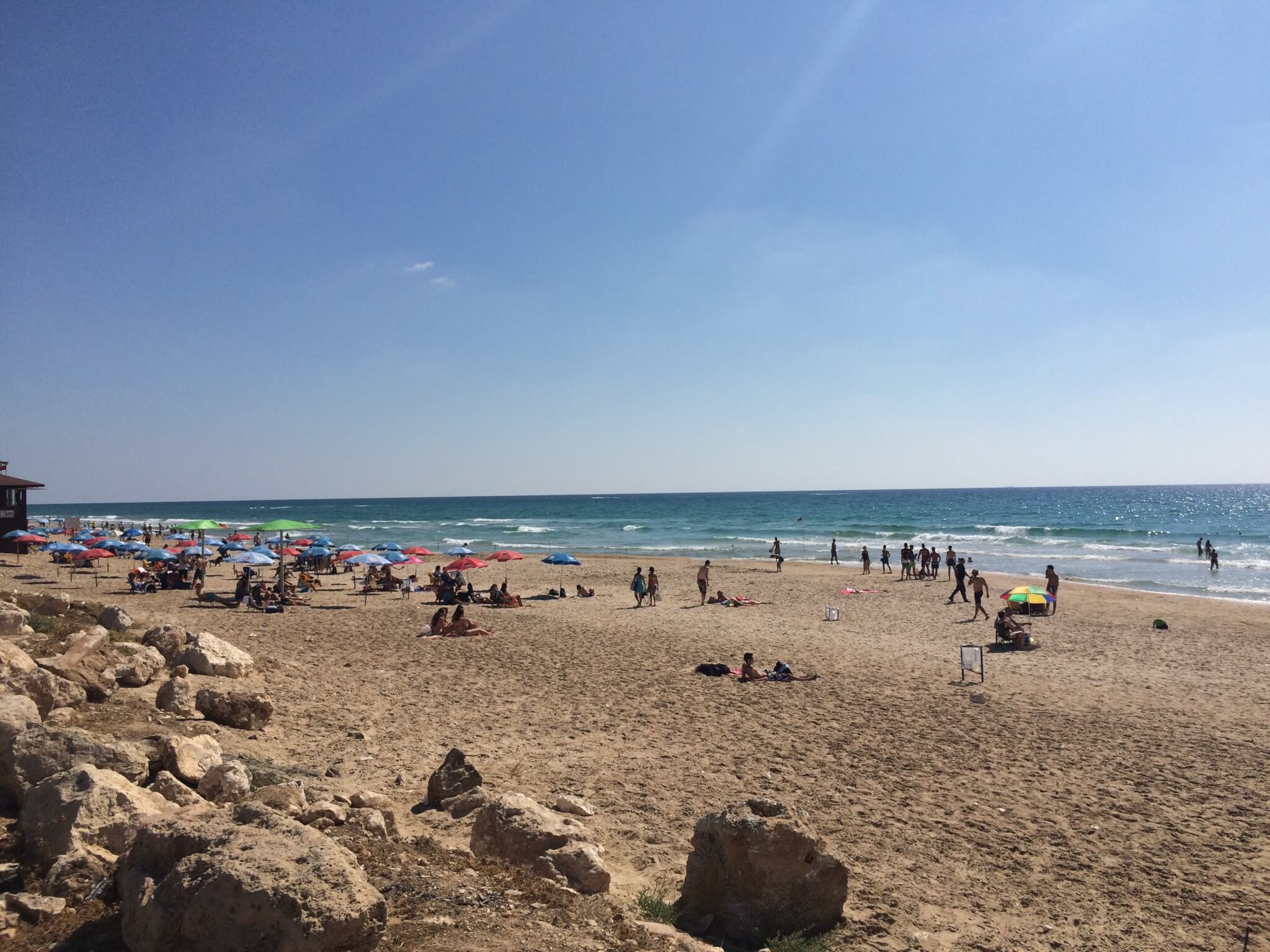 Sand Waves Saltwater Haifa Beach Haifa Israel The Passenger