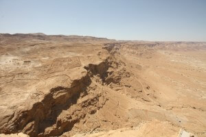 Roman base camp close to Masada