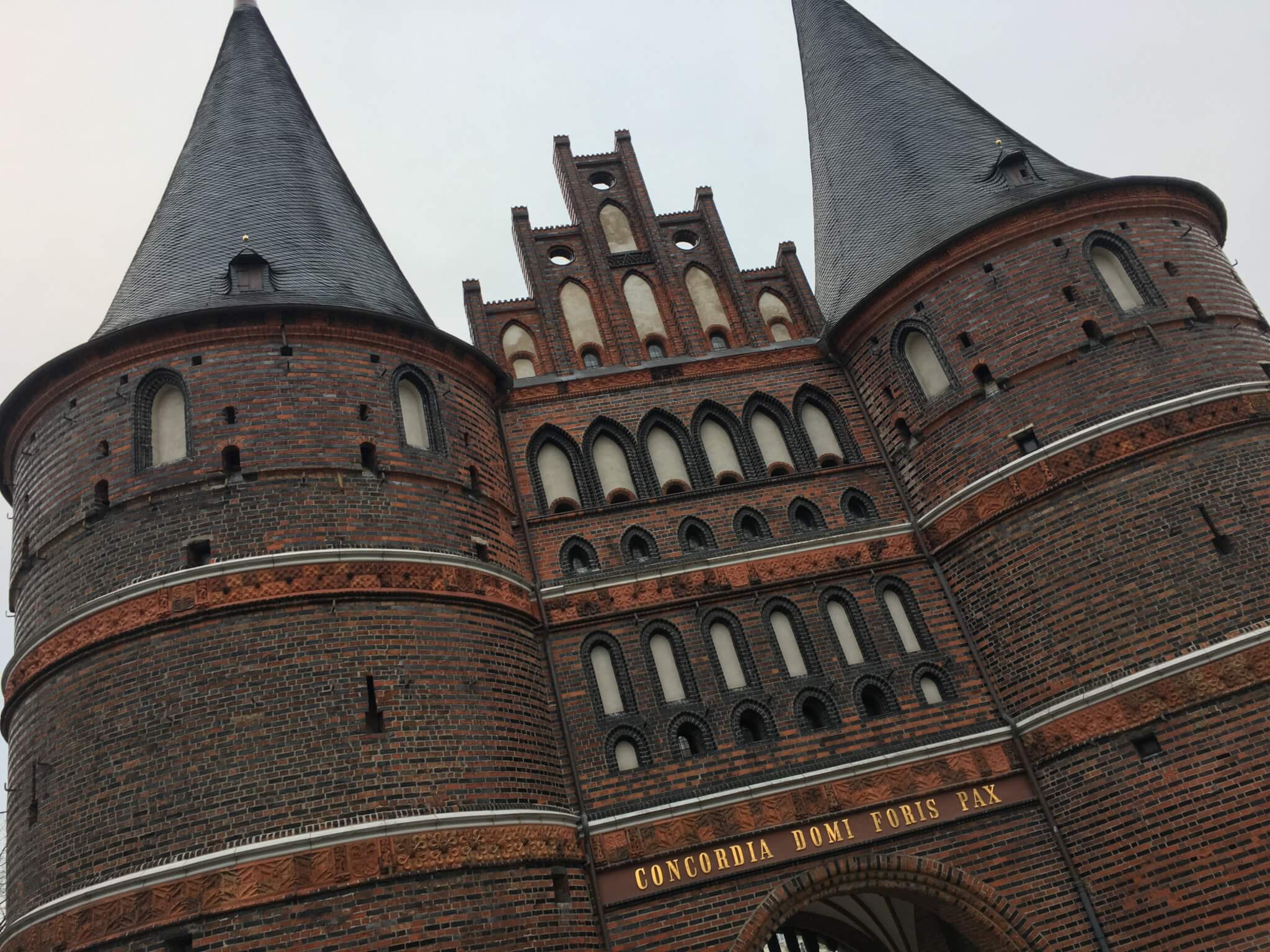 Holsten gate, Lübeck