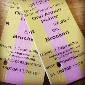 Tickets for Brockenbahn