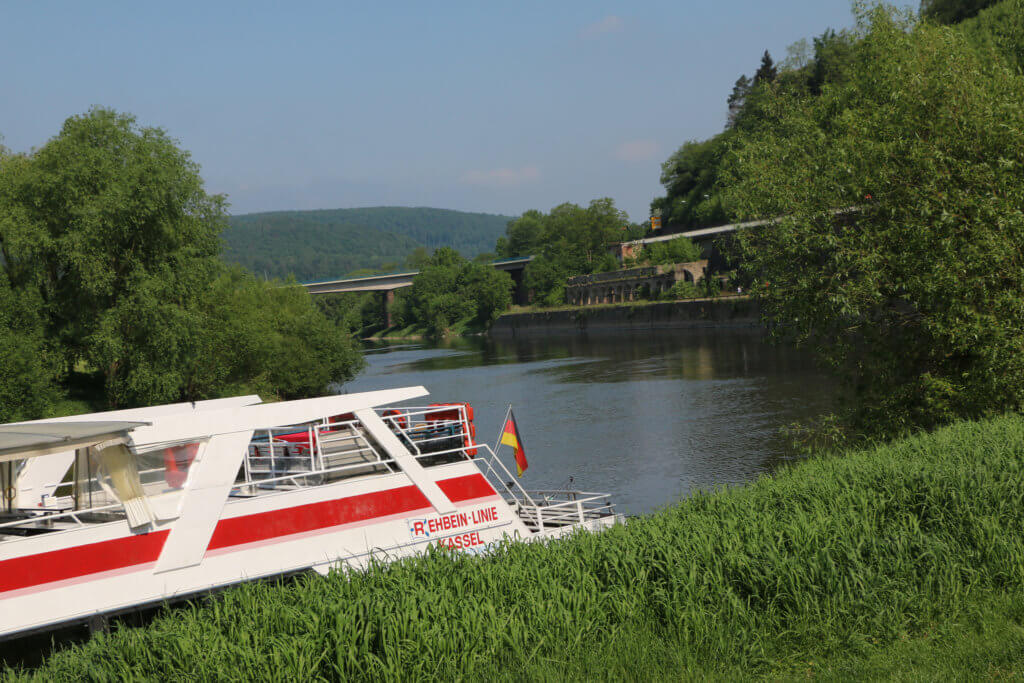 Cruising Fulda and Weser / Weserstein, Hann. Münden ⋆ The Passenger Cruising Fulda and Weser / Weserstein, Hann. Münden ⋆ The Passenger