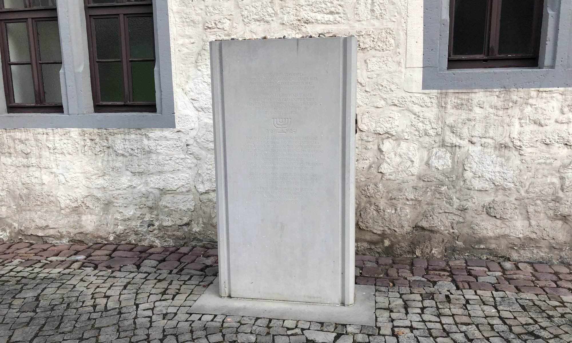 Memorial, Gedenkstele, Hann. Münden