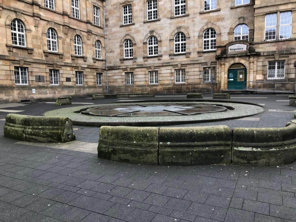 Aschrottbrunnen, Rathaus, Kassel