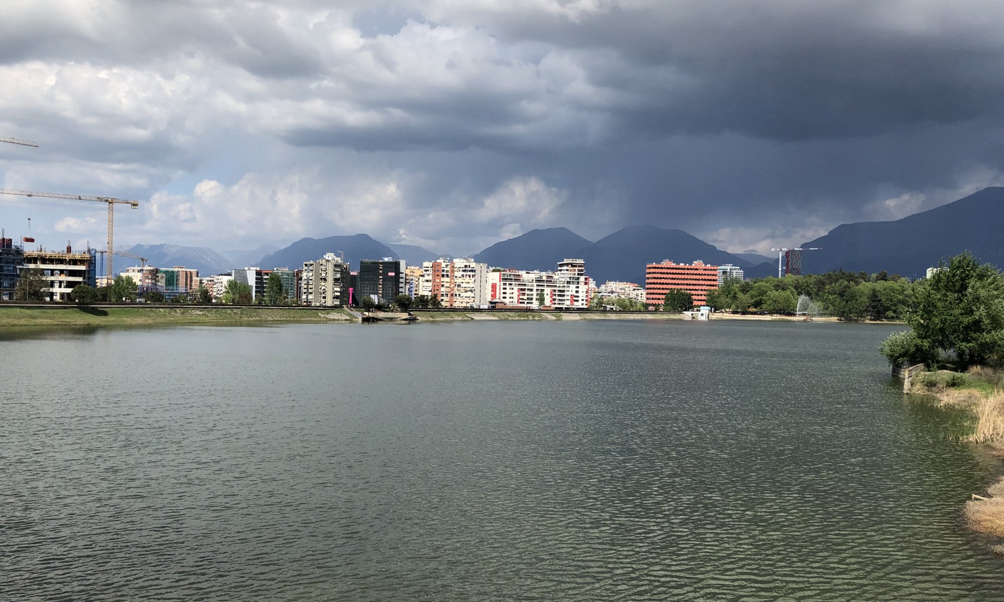 Artificial lake, Tirana