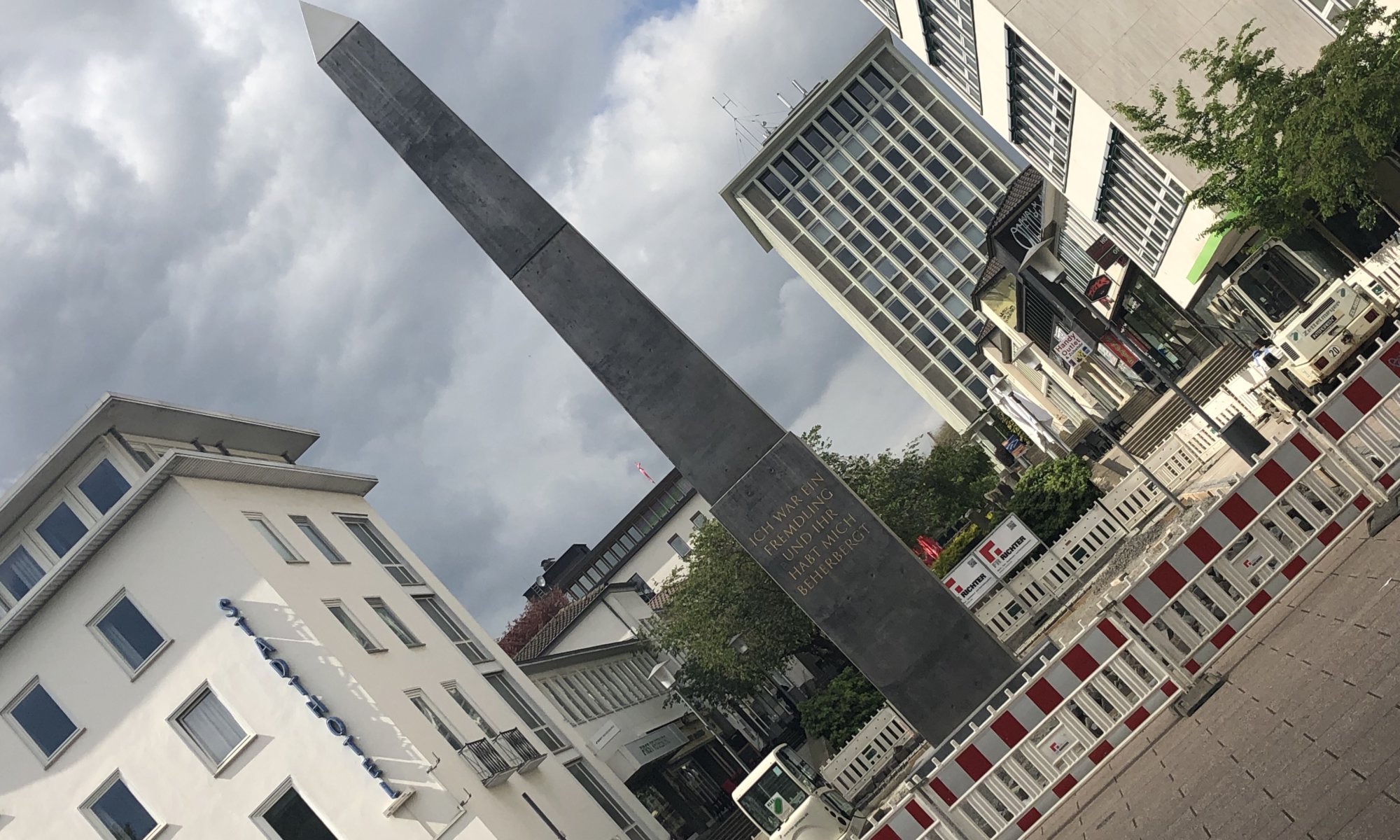Obelisk, Treppenstraße, Kassel