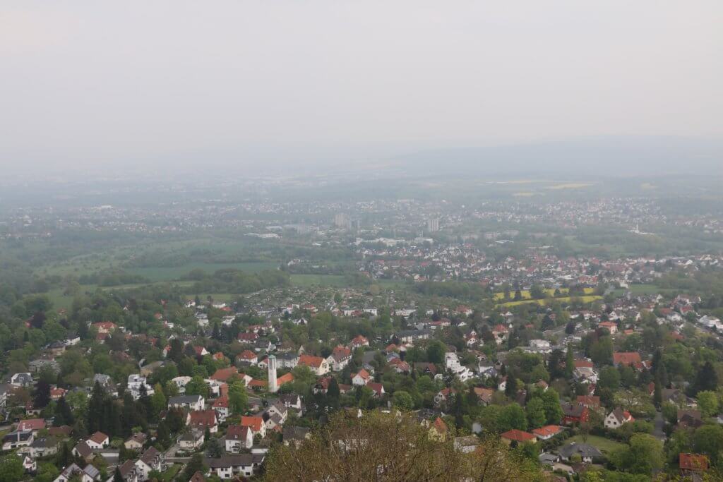 View from Bismarckturm, Kassel