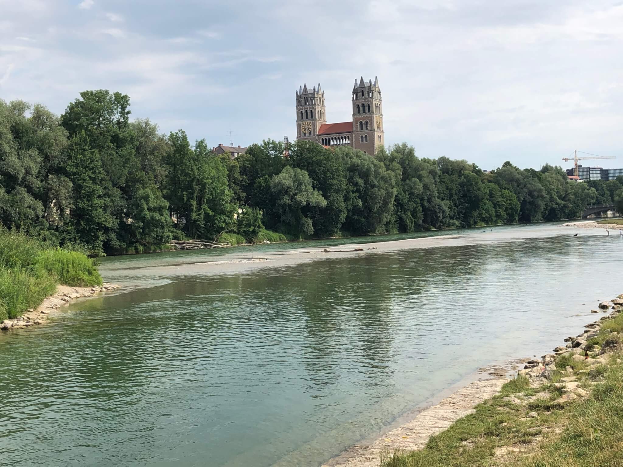 Isar / Swimming in the river, München ⋆ The Passenger