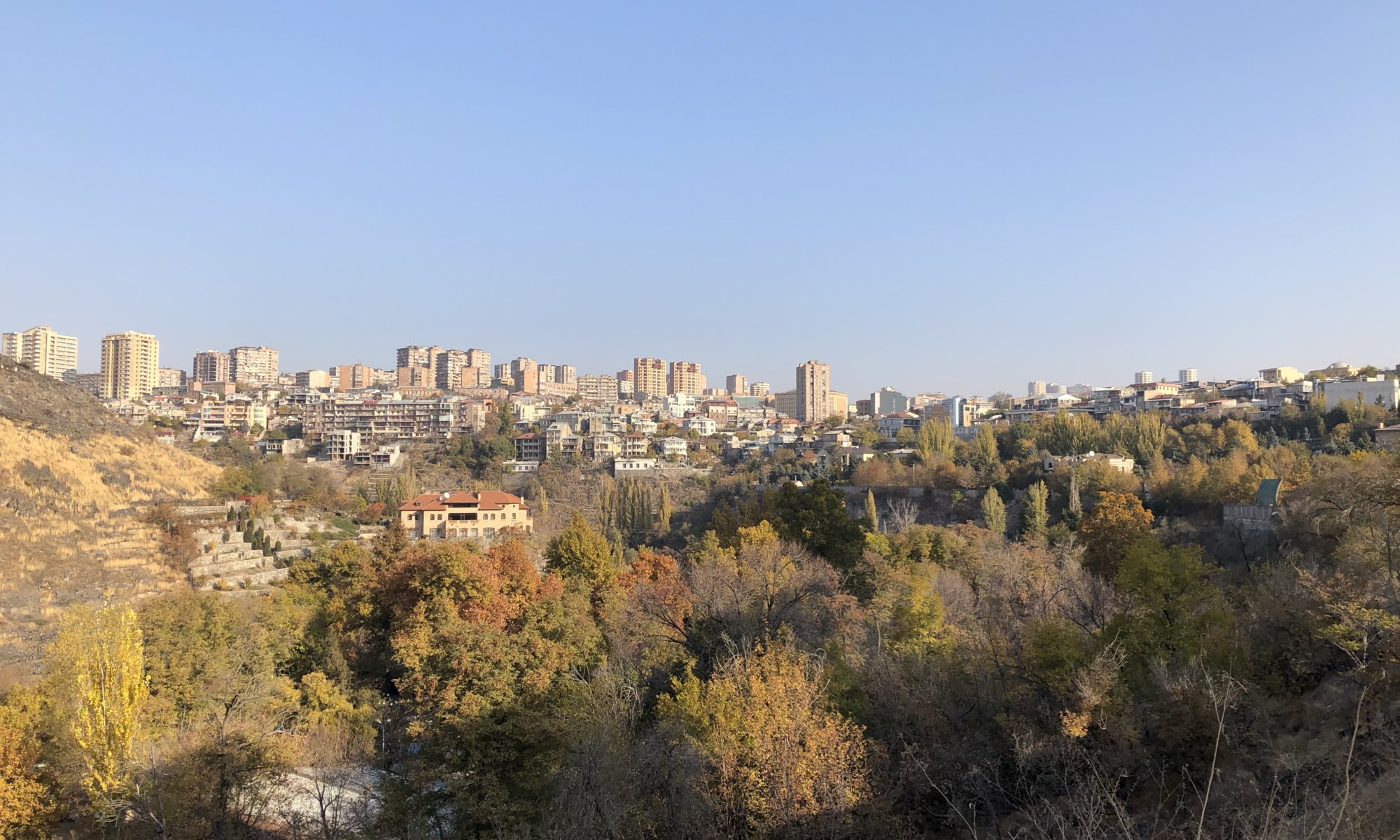 Hrasdan valley, Երևան
