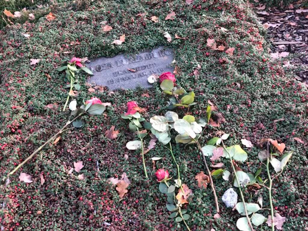 Rosa Luxemburg, Gedenkstätte der Sozialisten, Berlin