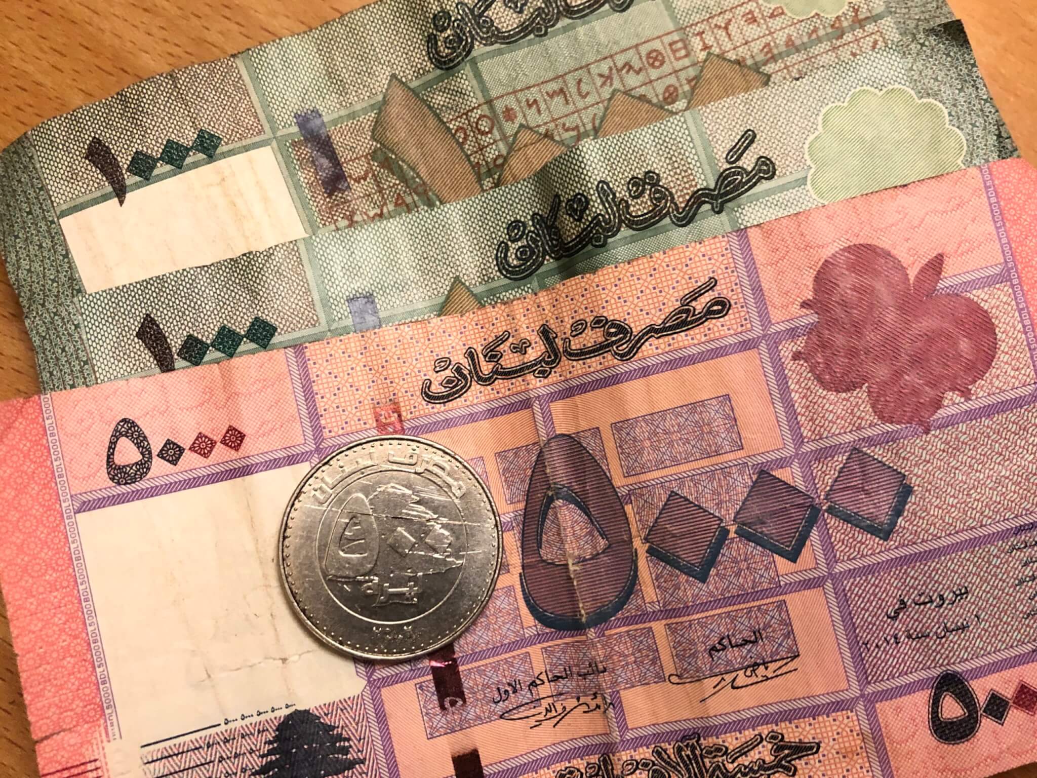 Lebanese Pound Or Lira Currency Of Lebanon The Passenger