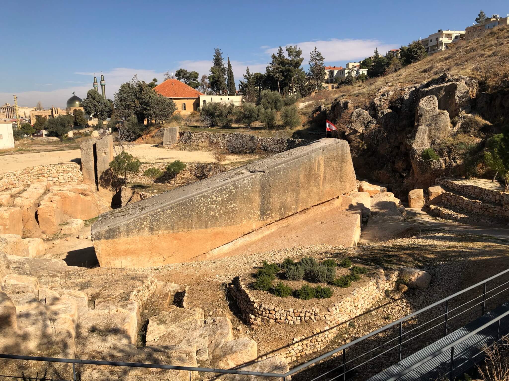 Biggest Stone In The World Roman Quarry Baalbek The Passenger