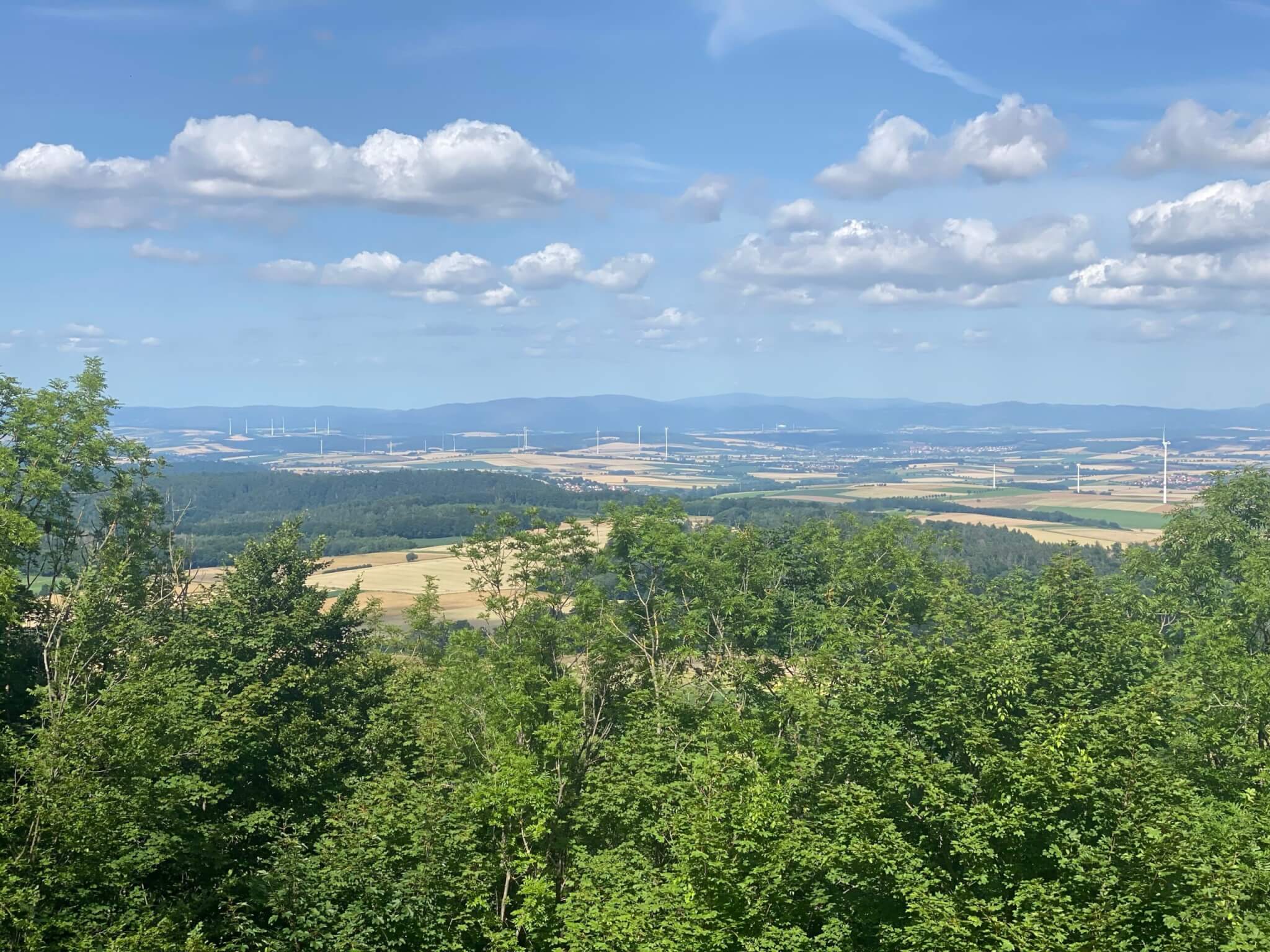 Harzblick See The Harz Mountains From The G ttingen Forest The harzblick-see-the-harz-mountains-from-the-g-ttingen-forest-the