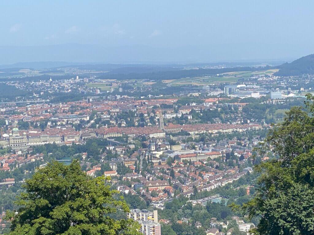 View on Bern from Gurten, Köniz