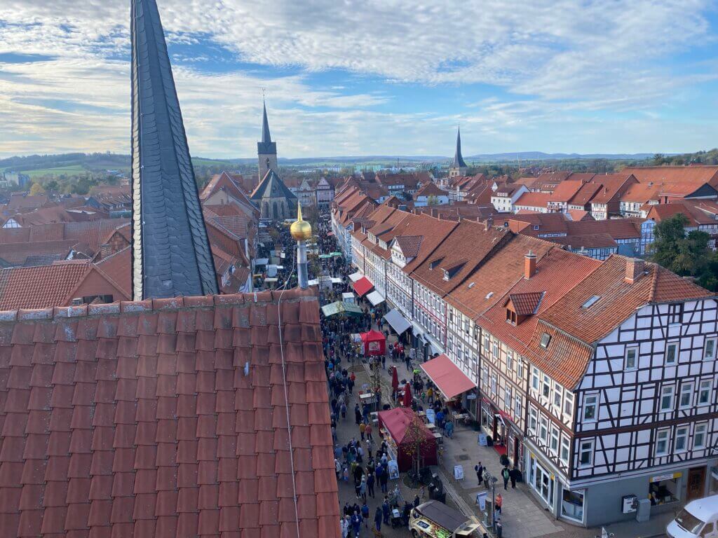 View from old town hall, Duderstadt