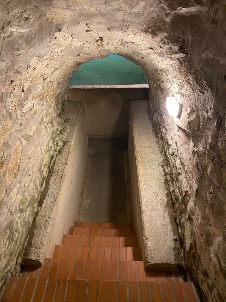 Underground Pader well, Kaiserpfalz, Paderborn