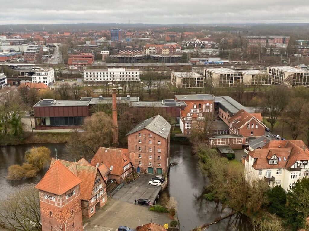 View from Wasserturm, Lüneburg