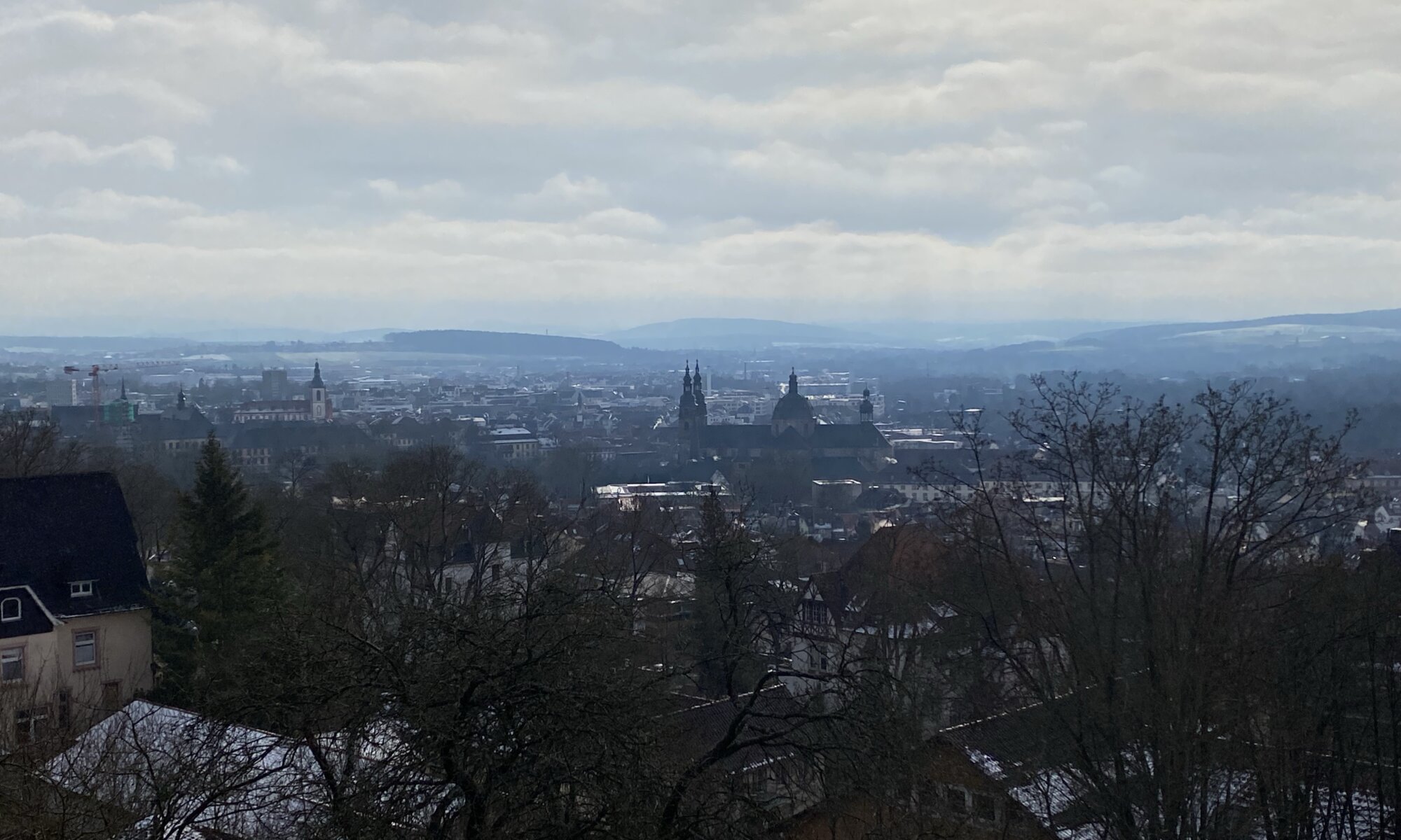 View from Kloster Frauenberg, Fulda