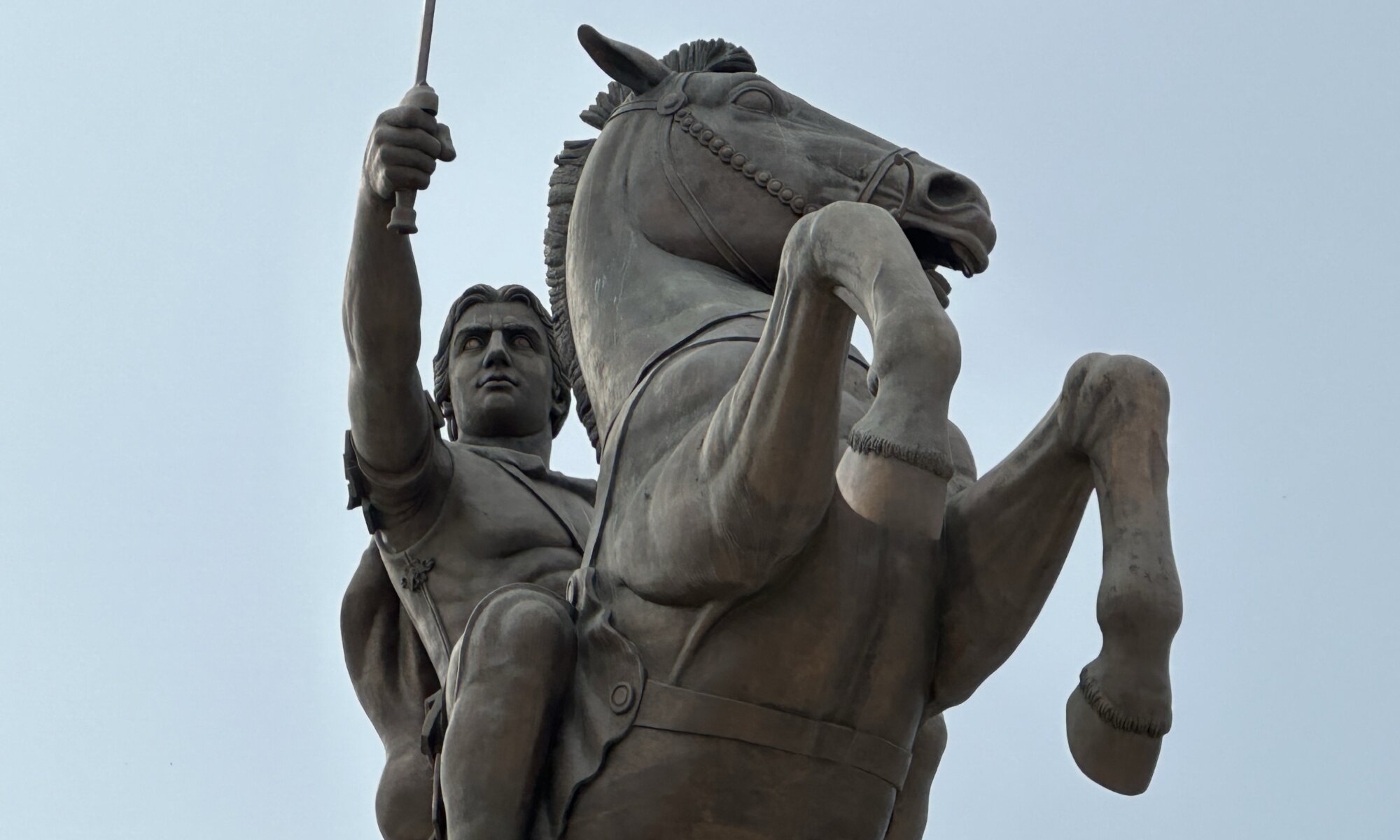 Statue of Alexander the Great, Скопје