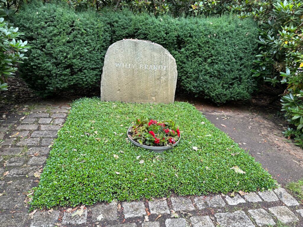 Willy Brandt, Waldfriedhof Zehlendorf, Berlin