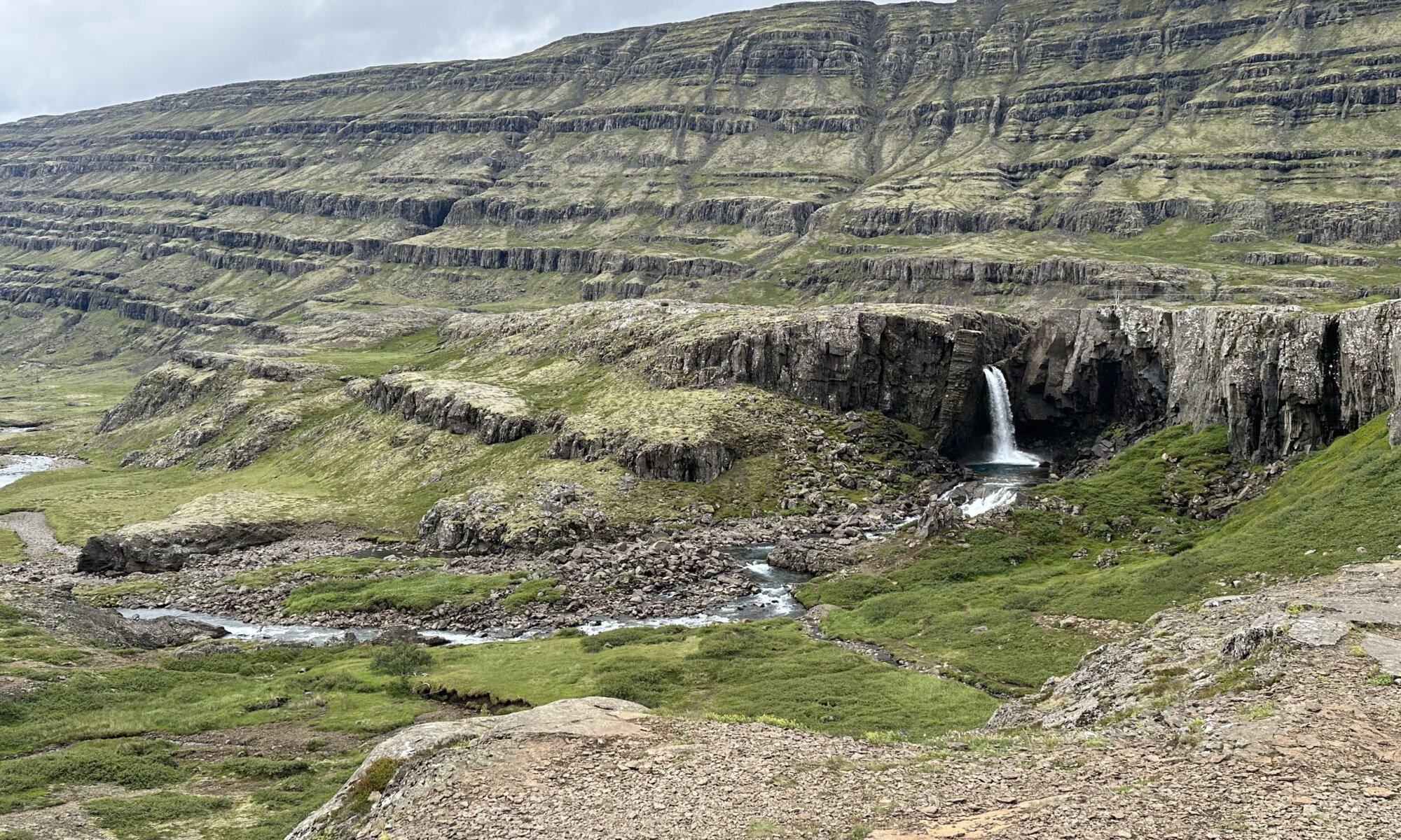 Öxi canyon, Iceland