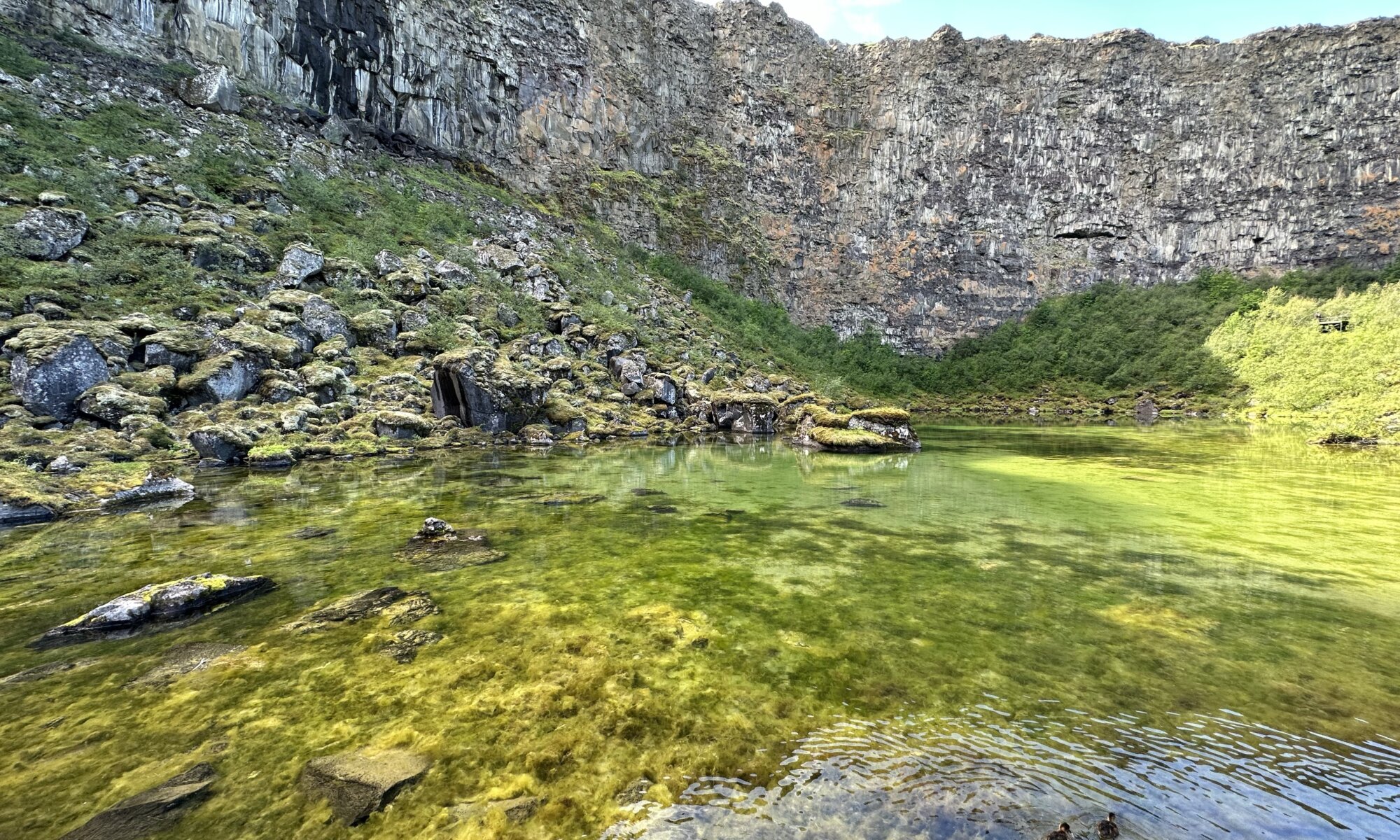 Ásbyrgi canyon, Skinnastaðir