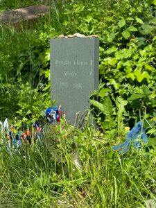 Grave of Douglas Adams, Highgate Cemetery, London