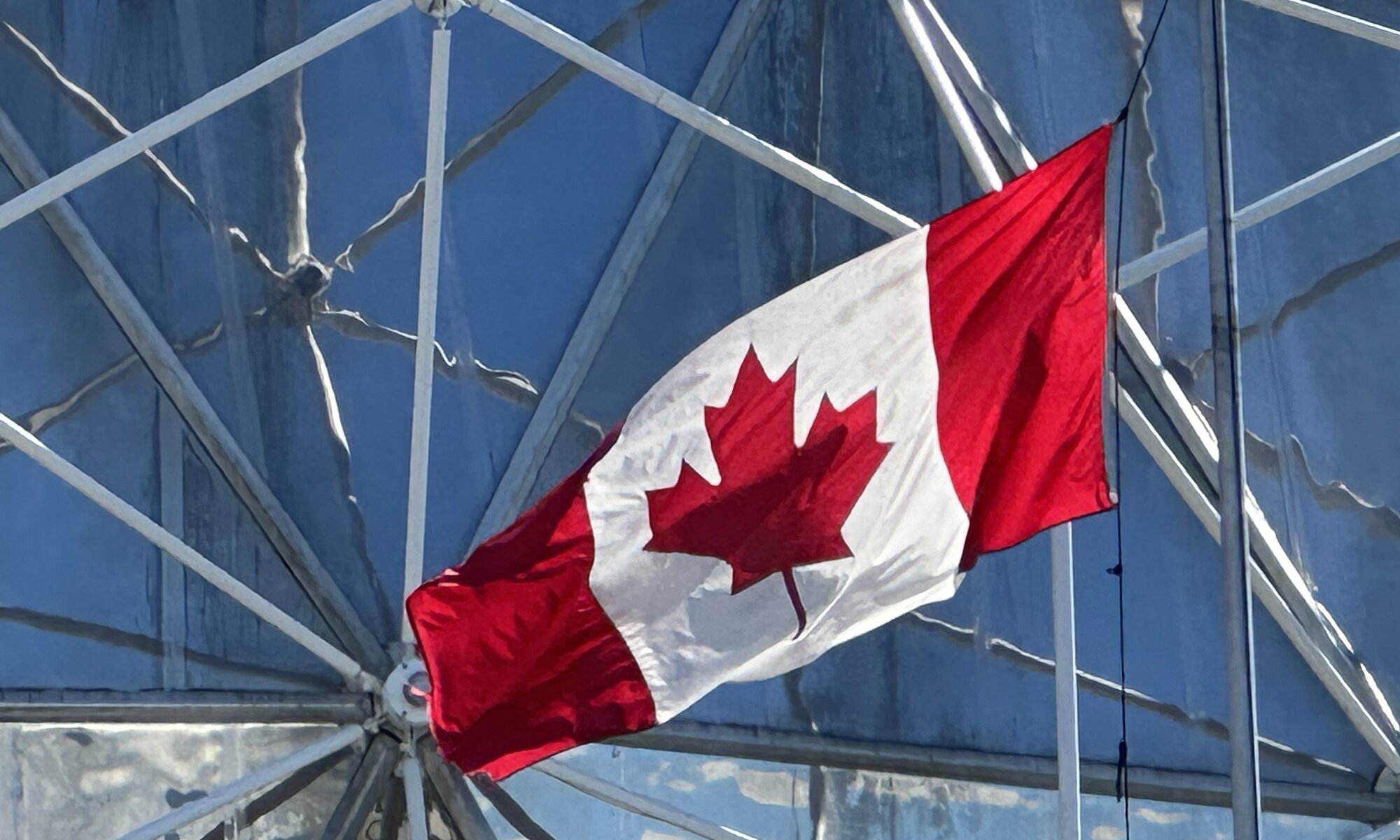 Flag, Science World, Vancouver