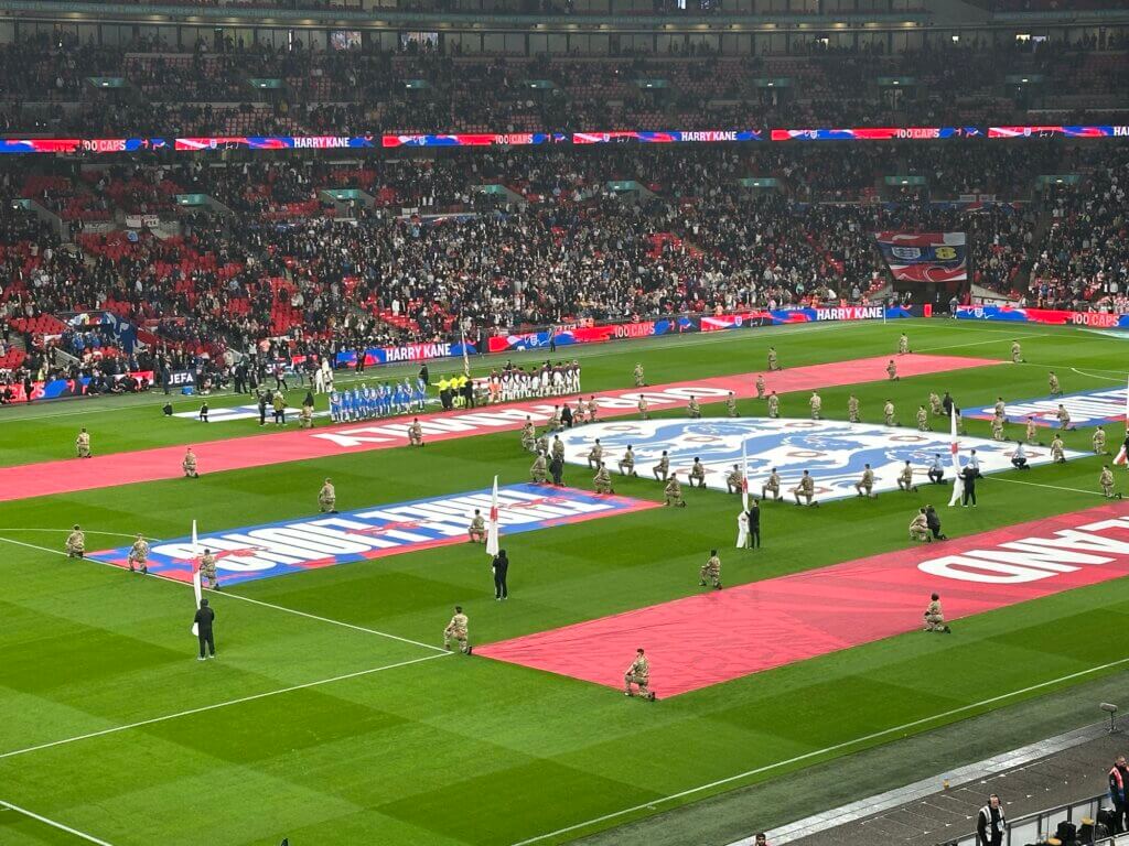 England vs. Finland, Wembley, London