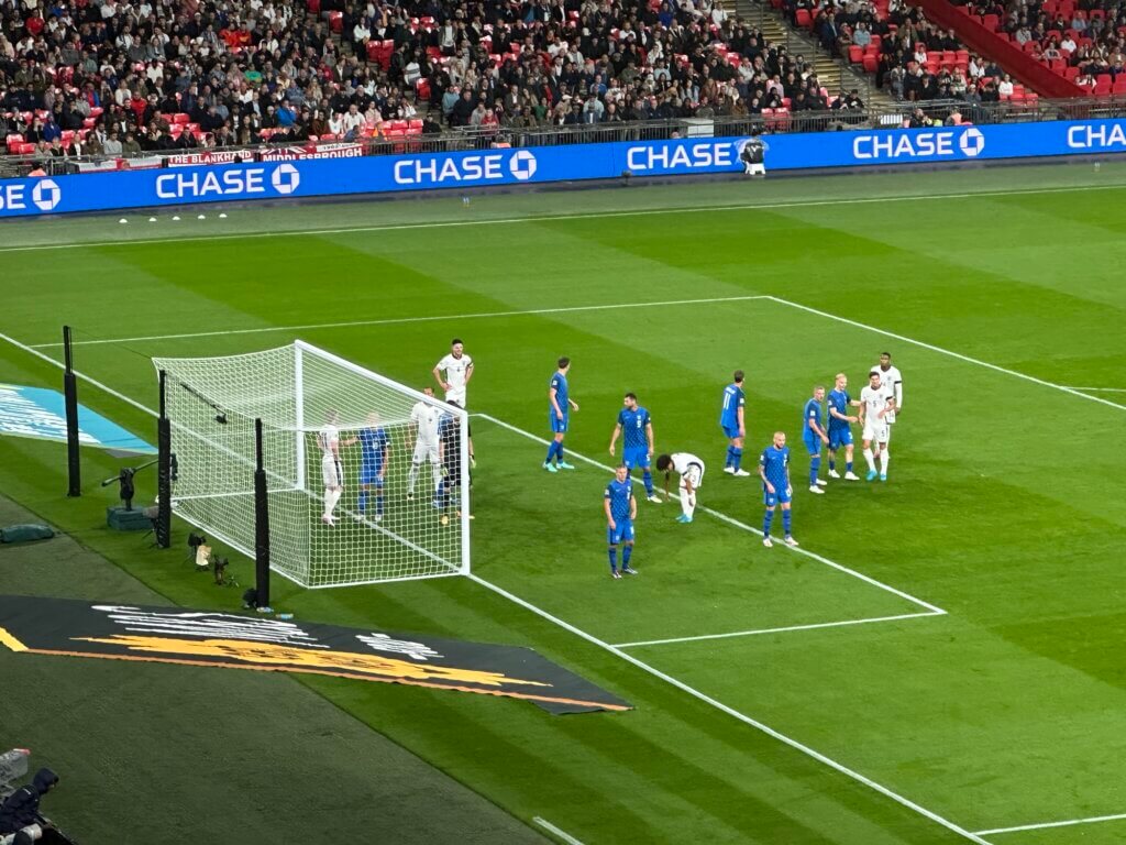 England vs. Finland, Wembley, London