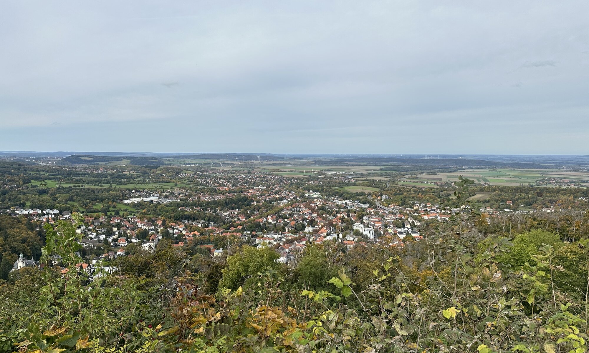 View from Burgberg, Bad Harzburg