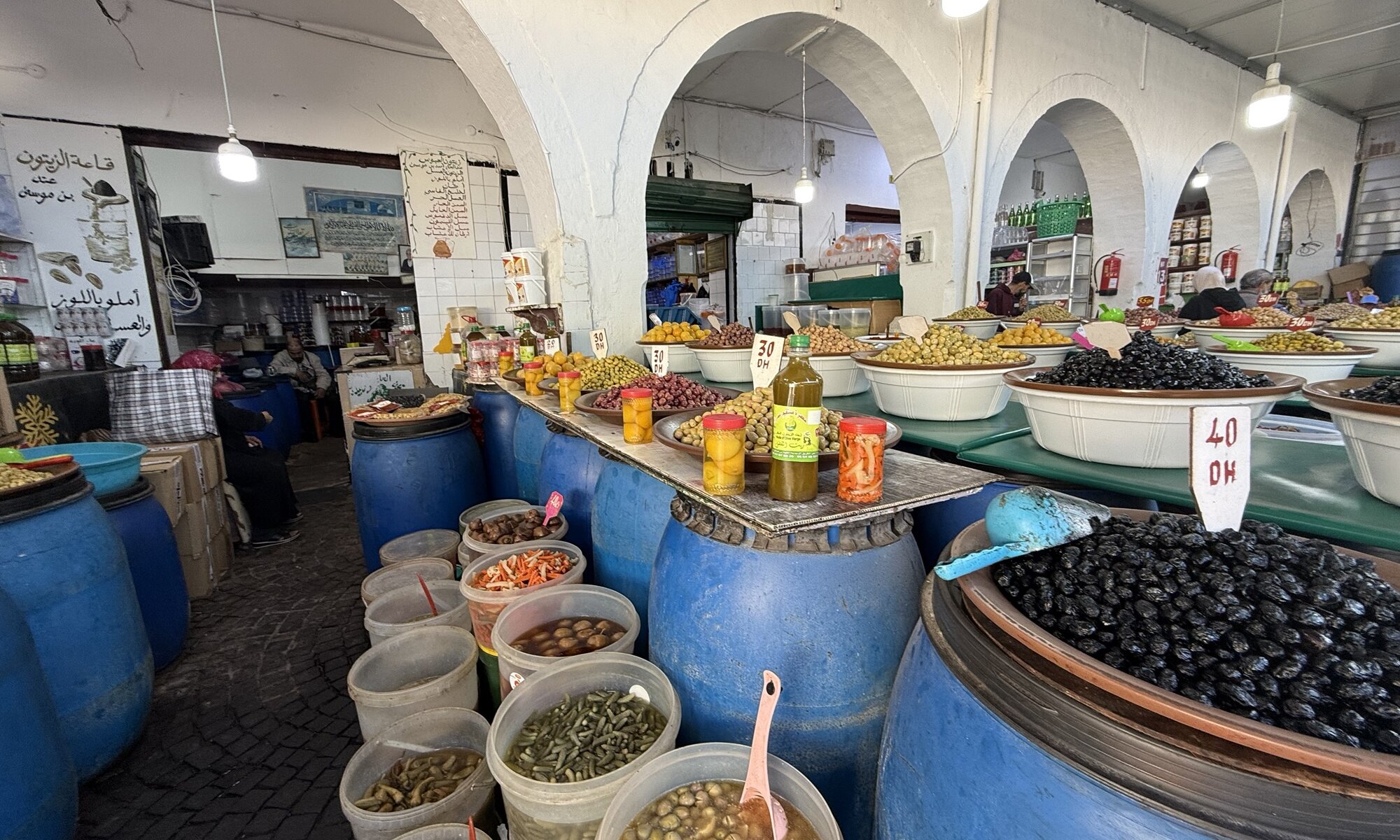 Olive market, Habous, Casablanca