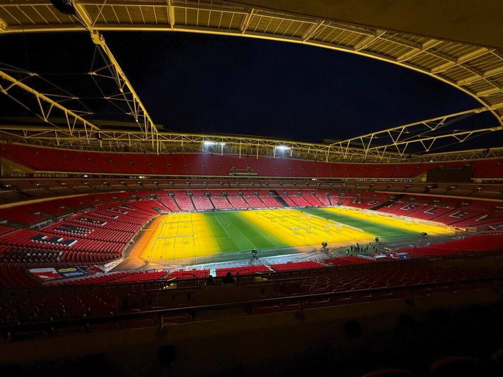 Wembley stadium, London