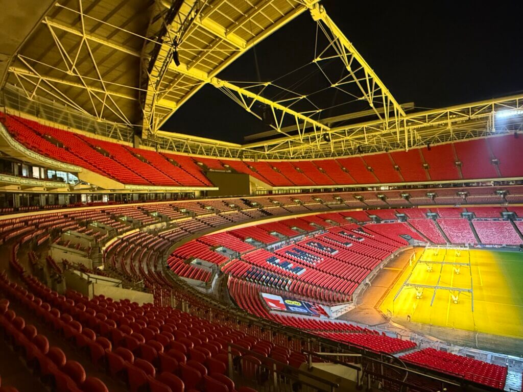 Wembley stadium, London