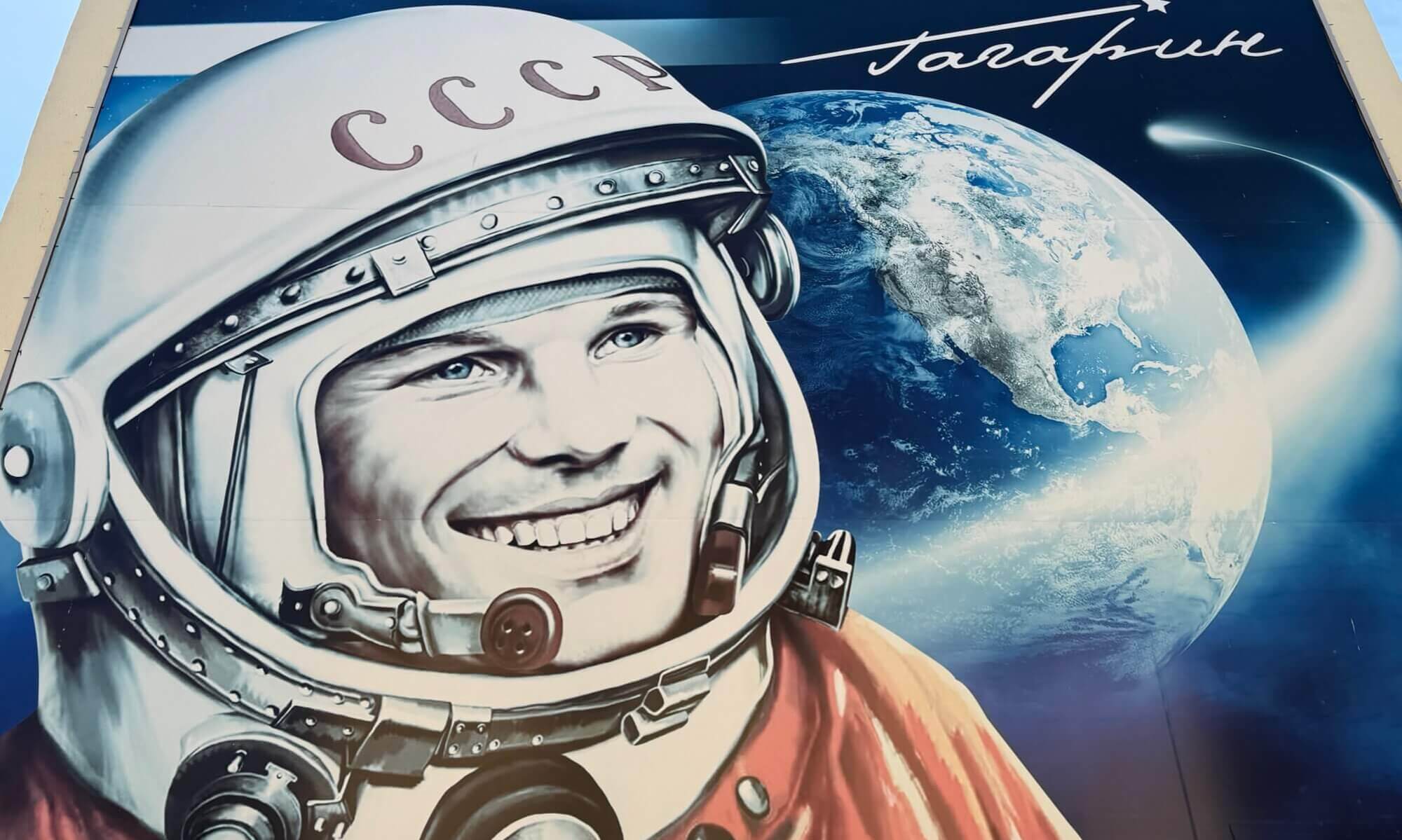 Mural de Yuri Gagarin, Tiraspol