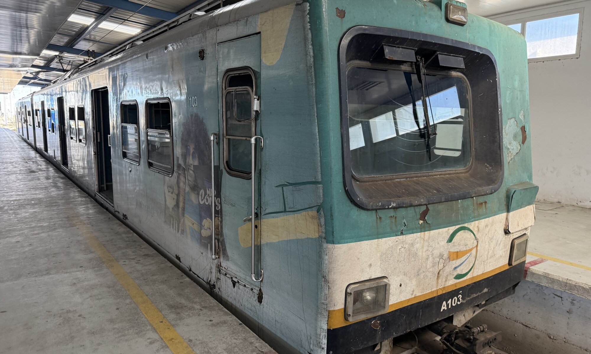 Train Tunis-Goulette-Marsa, تونس