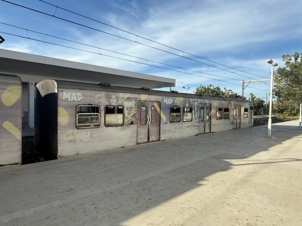 Train Tunis-Goulette-Marsa, تونس