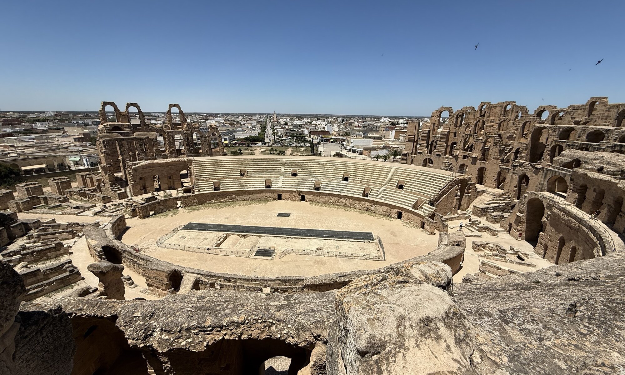 Amphithéâtre, الجم