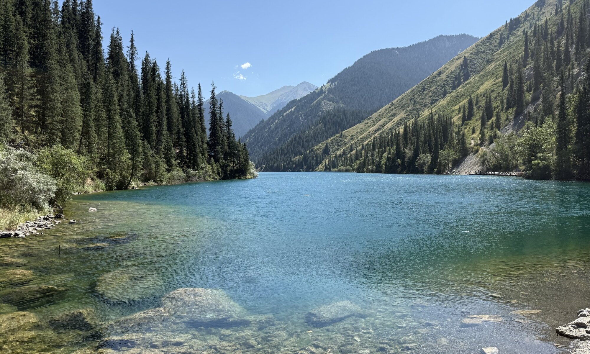 Kolsai lake, Құрменті