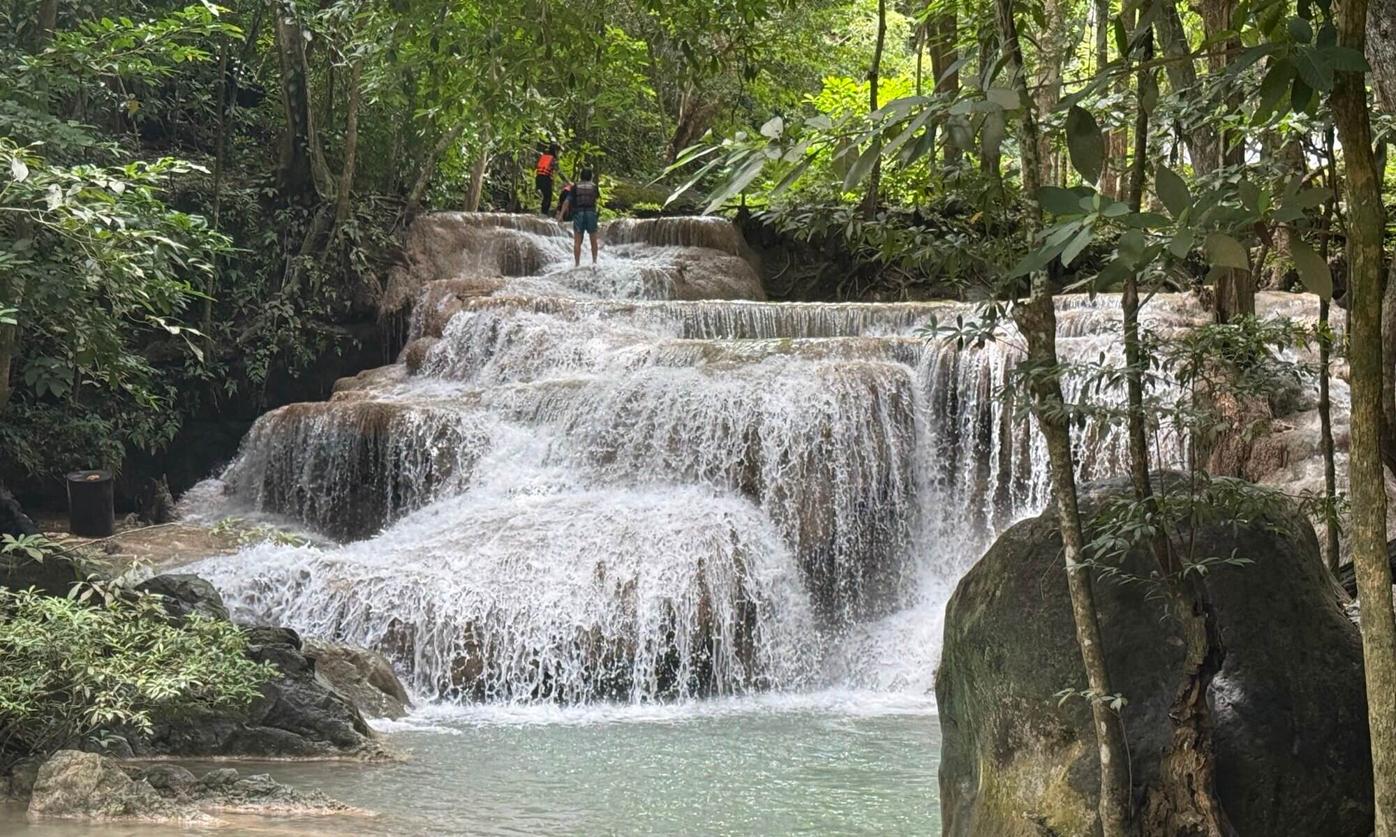 Erawan waterfall, กาญจนบุรี