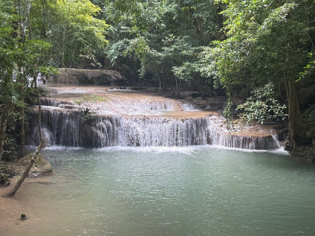Erawan waterfall, กาญจนบุรี