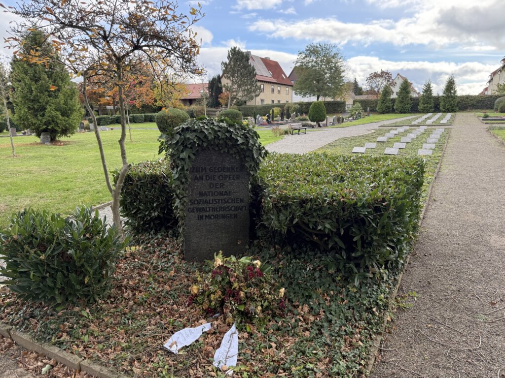 Memorial for victims of KZ Moringen and graveyard