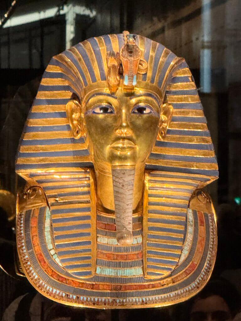 Golden mask of Tutankhamun, Grand Egyptian Museum (GEM), القاهرة