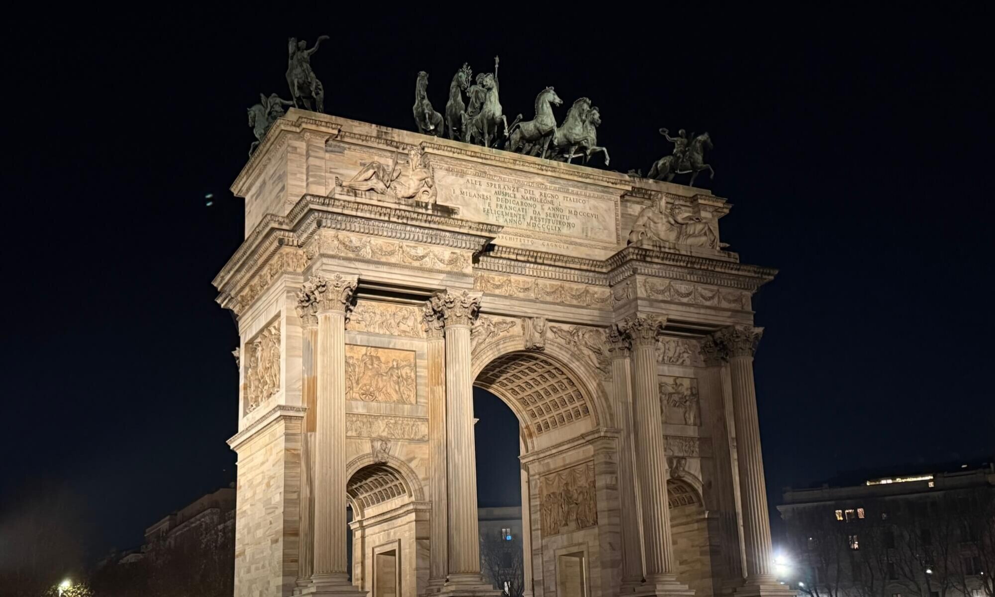 Arco della Pace, Milano