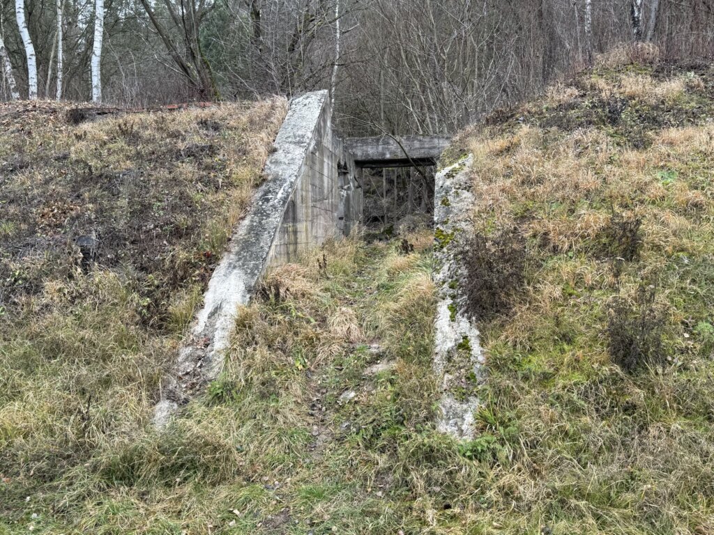 Bunker gate, KZ-Gedenkstätte Mittelbau-Dora, Nordhausen