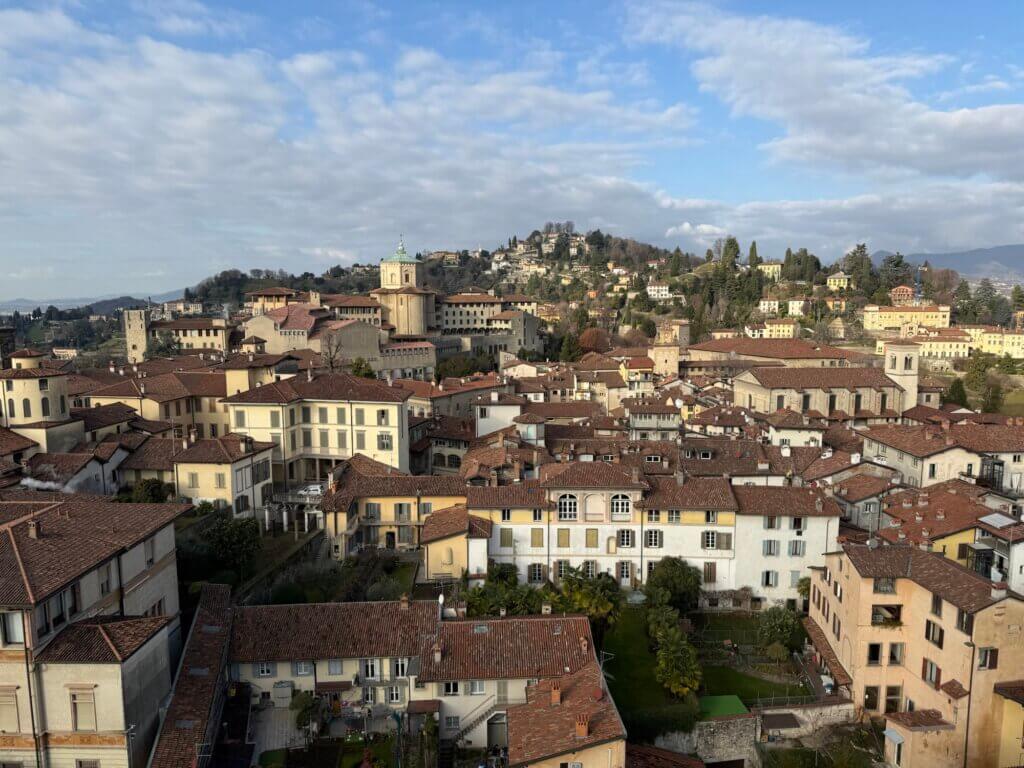 View from Campanone, Bergamo